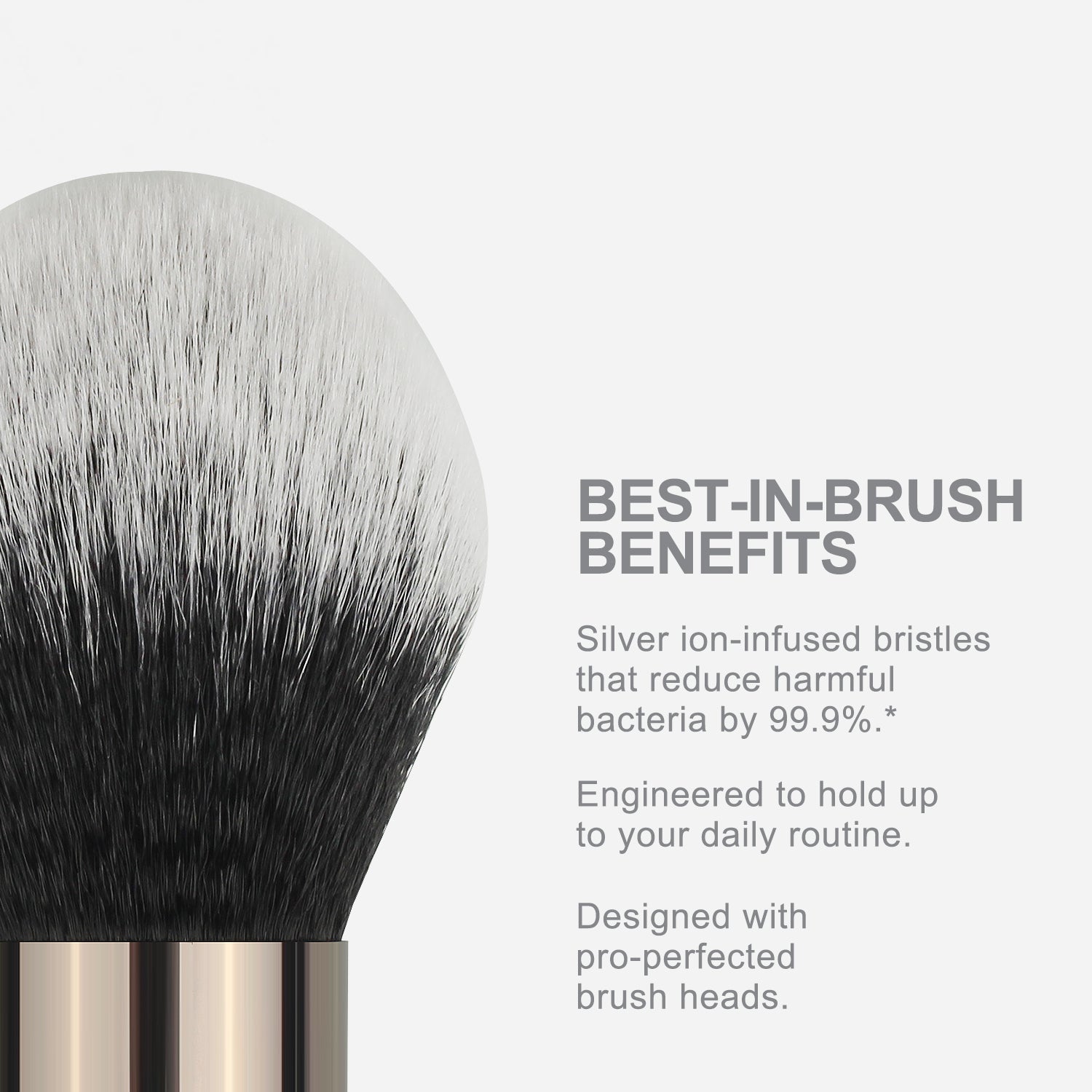 Pincel para pó solto 